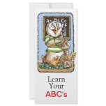 OWLphabet Customized Rack Card