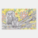 Owls 03 stickers