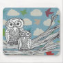 Owls 07 Mouse pad