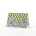 Owls 11 Card card