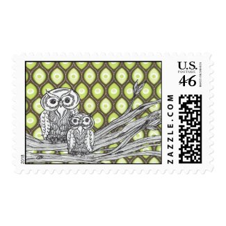 Owls 11 Postage stamp