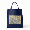 Owls 14 Grocery tote bag by kewzoo Owls 14 Grocery tote bag