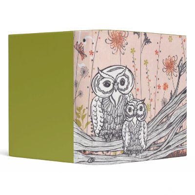 Owls 15 Binder