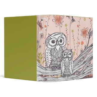 Owls 15 Binder binder