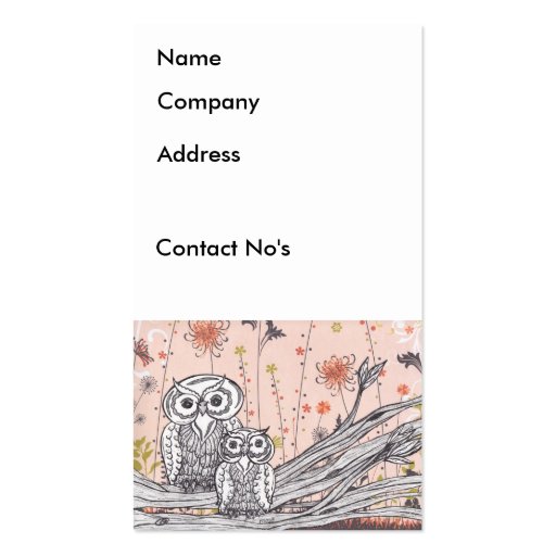 Owls 15 Business Cards