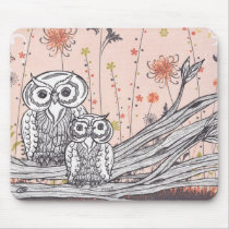 Owls 15 Mousepad