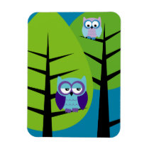 owls 2 Premium Magnet magnets