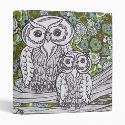 Owls 35 binder