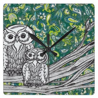 Owls 37 Clock