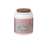 Owls 40 Candy Jar