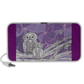 Owls 9 Speakers doodle