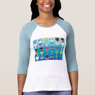 Owls and Mushrooms Shirt