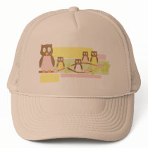 Owls and Owls II Mesh Hat