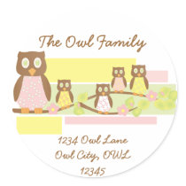 Owls and Owls II stickers