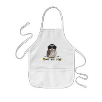 Owls are cool! apron