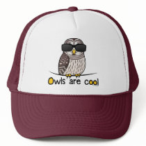 Owls are cool! hat