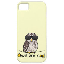 Owls are cool iPhone 5 case