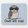 Owls are cool! mousepads
