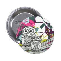 Owls Button