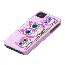 owls iphone 4 case-mate cases
