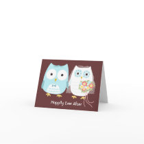 Owls Happily Ever After Cards