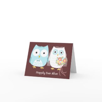 Owls Happily Ever After Cards