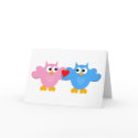 Owls in Love cards
