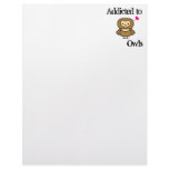 Owls Personalized Letterhead