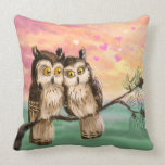 Owls love pillows