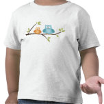 Owls On a Tree T Shirts