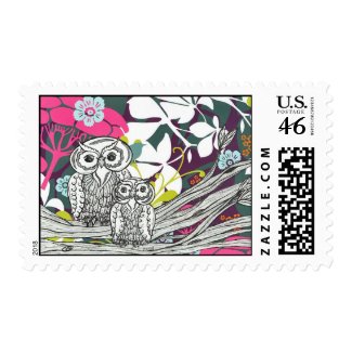 Owls postage Stamps stamp