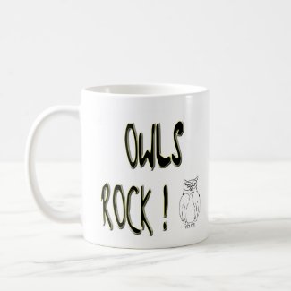 Owls Rock! Mug