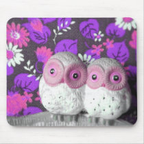 Owlways By Your Side mousepads
