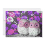 Owlways By Your Side Save The Date Custom Invites