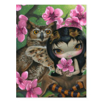 "Owlyn in the Springtime" Postcard postcards