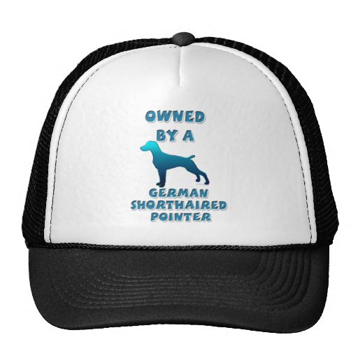 Owned by a German Shorthaired Pointer Mesh Hats