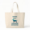 Owned by a Labrador Retriever bag