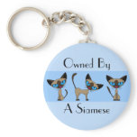 Owned By A Siamese Keychain