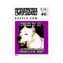 Owned by an Argentine Dogo Postage