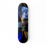 Owner of Allley Gotter Graphics Big Custom Skate Board