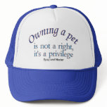 owning a pet hat