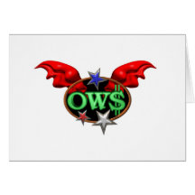 OWS Operation Wall Street Join the movement Cards