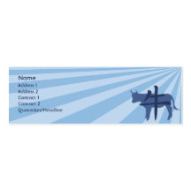 Ox - Skinny Business Card