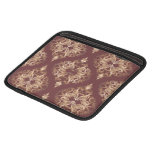 Oxblood and Copper Deluxe Damask iPad Sleeves