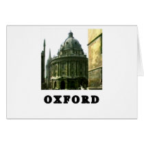 Oxford 1986 snapshot 143 Black The MUSEUM Zazzle G Greeting Card