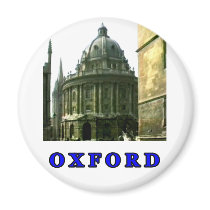 Oxford 1986 snapshot 143 Blue The MUSEUM Zazzle Gi Magnets