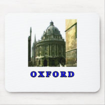 Oxford 1986 snapshot 143 Blue The MUSEUM Zazzle Gi Mouse Pad