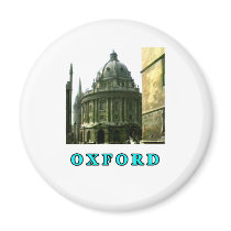 Oxford 1986 snapshot 143 Cyan The MUSEUM Zazzle Gi Refrigerator Magnets