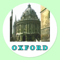 Oxford 1986 snapshot 143 Cyan The MUSEUM Zazzle Gi stickers