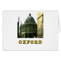Oxford 1986 snapshot 143 Gold The MUSEUM Zazzle Gi Greeting Card